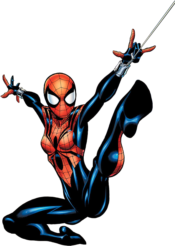[img] - Spider Girl Png (700x1053), Png Download