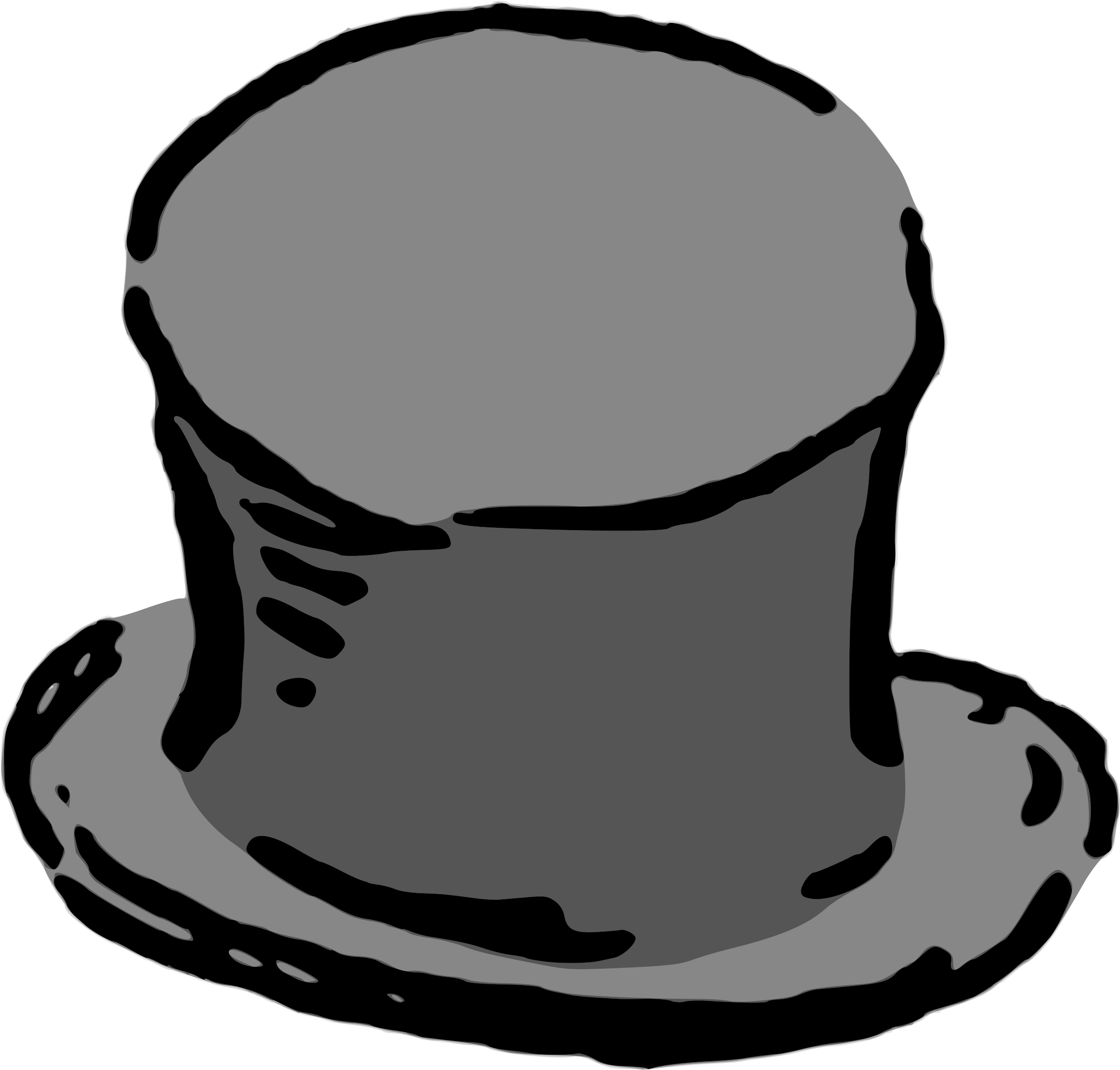 Top Hat Cap Clothing Headgear - Calvin O Keefe Dad (356x340), Png Download