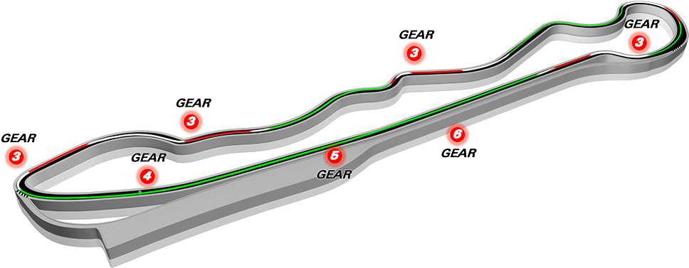 Race Exotics On Track In Las Vegas - Las Vegas (1000x612), Png Download