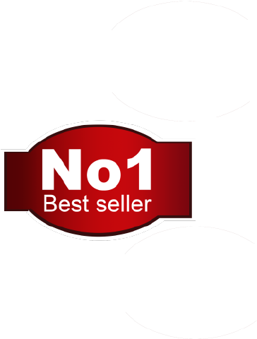 Best Seller Logo2 - Label (596x843), Png Download