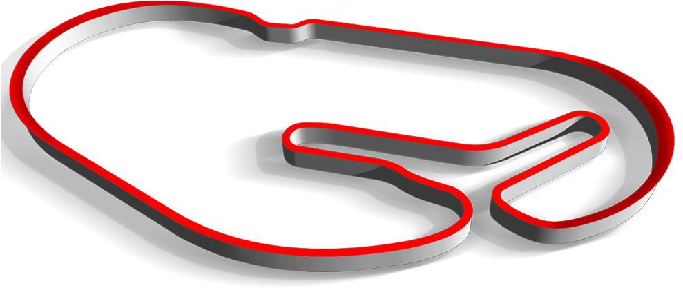 Clip Art Free Stock Daytona International Speedway - Daytona International Speedway Road Course Track Map (988x480), Png Download