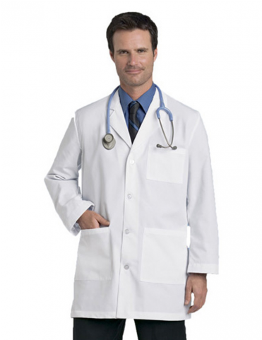 Landau Men's Lab Coat - Medical Uniform Coat Men (480x480), Png Download
