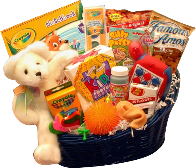 Villages Alzheimers Family Support Walk Gift Baskets - Gift Basket (659x563), Png Download