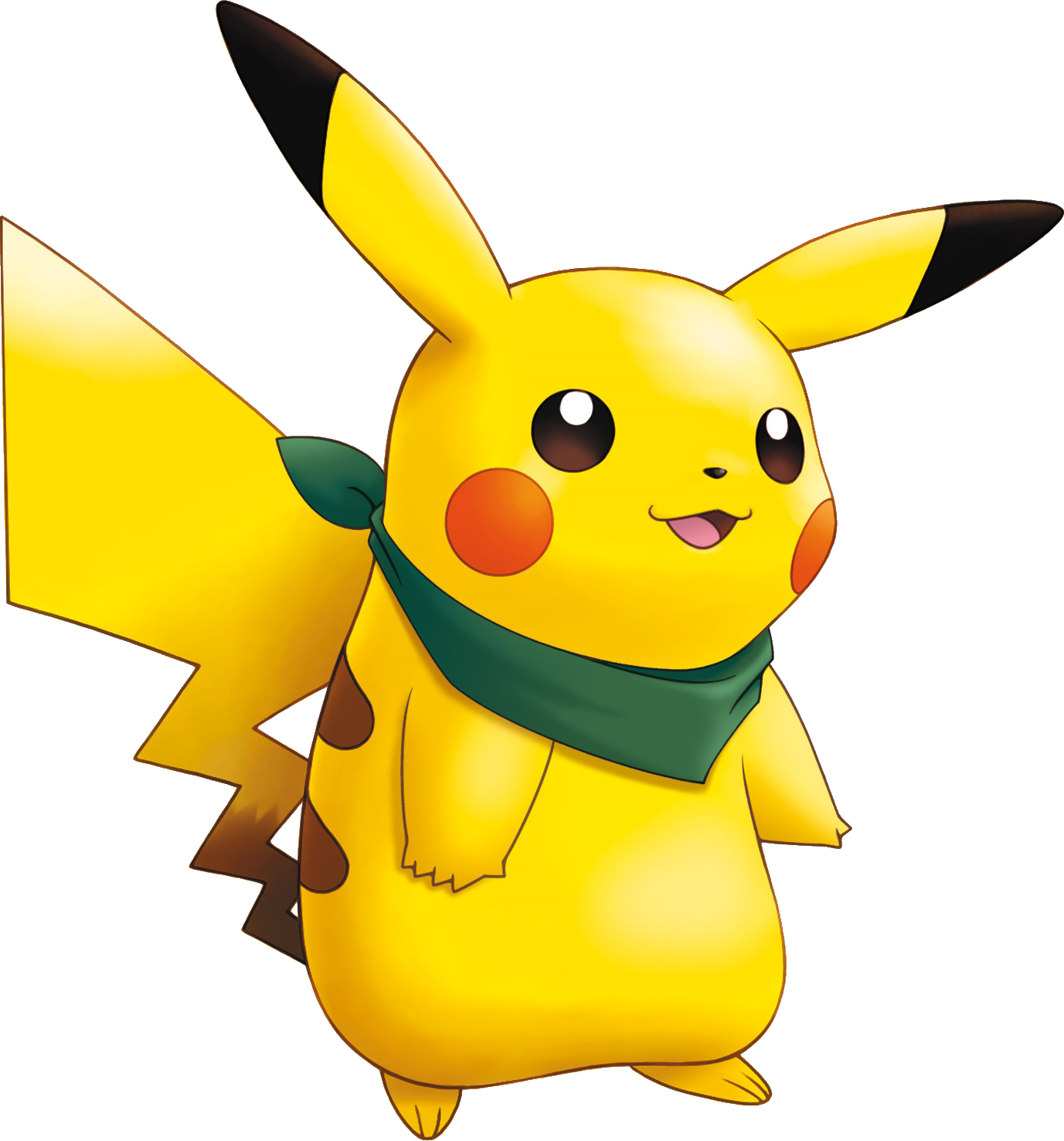 Pokemon Pikachu (1377x1477), Png Download