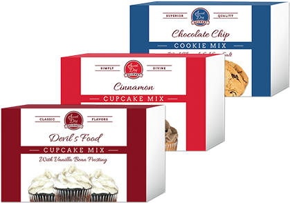 Best Seller Baking Mix Gift Set - Carton (420x300), Png Download