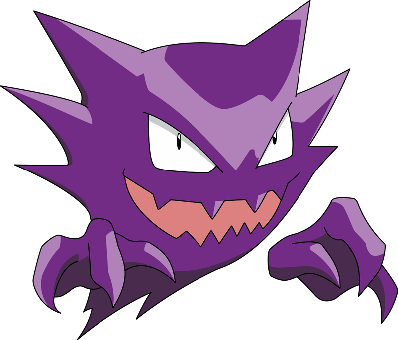 Download Pokemon Png - Pokemon Haunter Png (800x682), Png Download