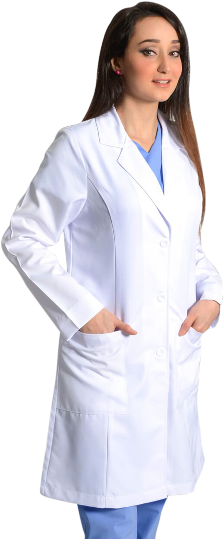 Breeze 2003 Lab Coat Zey زي (870x1110), Png Download