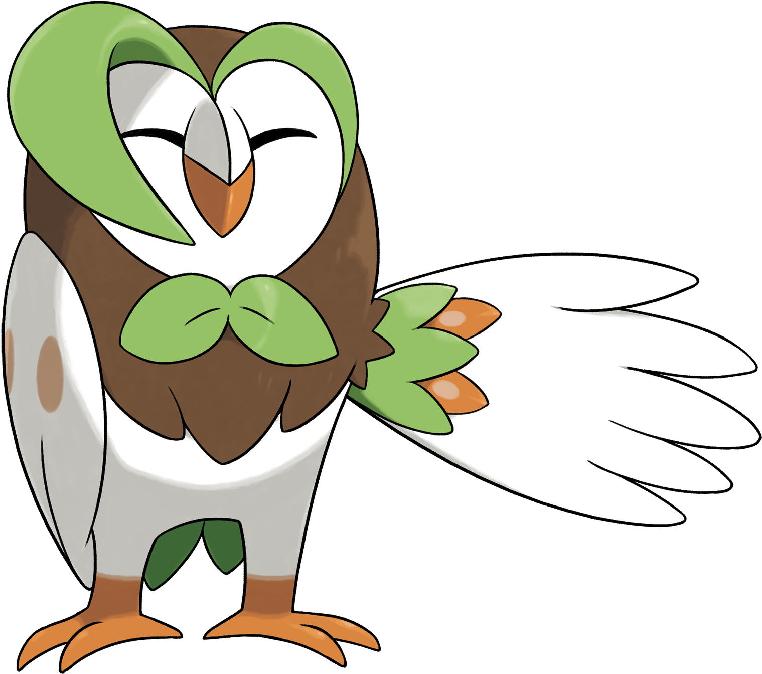 Ethan S Dartrix Pok Fanon Fandom Powered - Pokemon Dartrix (1280x1280), Png Download