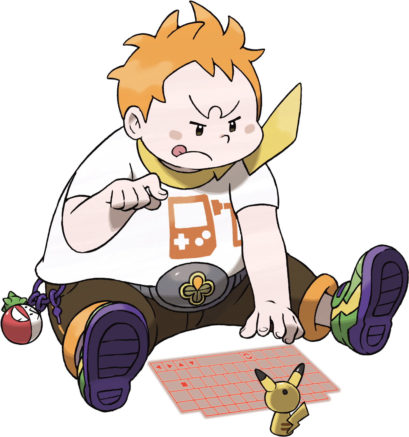 Pokemon Sun And Moon Sophocles (1195x1280), Png Download