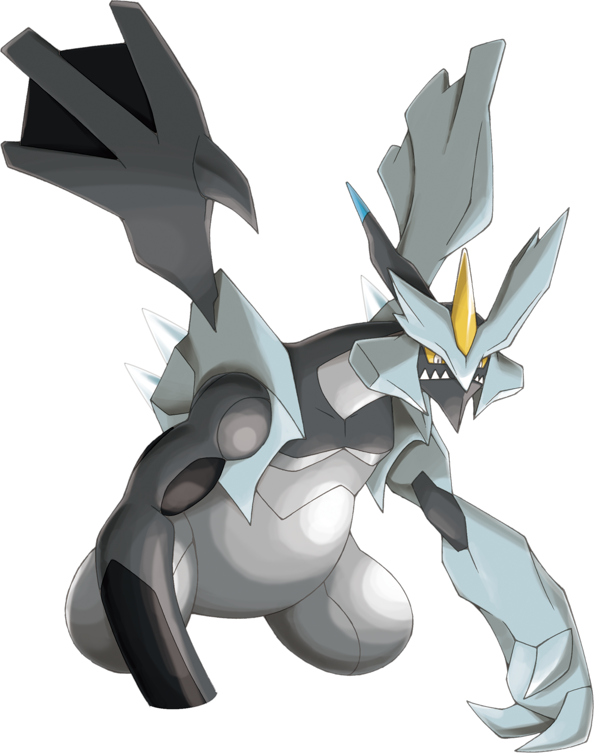 Original File - Black Kyurem Png (1908x2419), Png Download