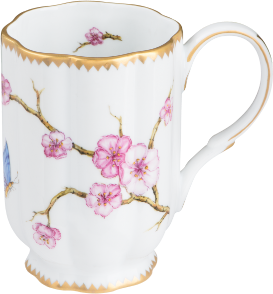 More Views - Dc Cherry Blossom Mug (700x700), Png Download