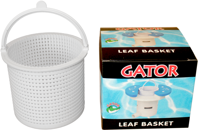 Gator Leaf Basket - Basket (1000x707), Png Download