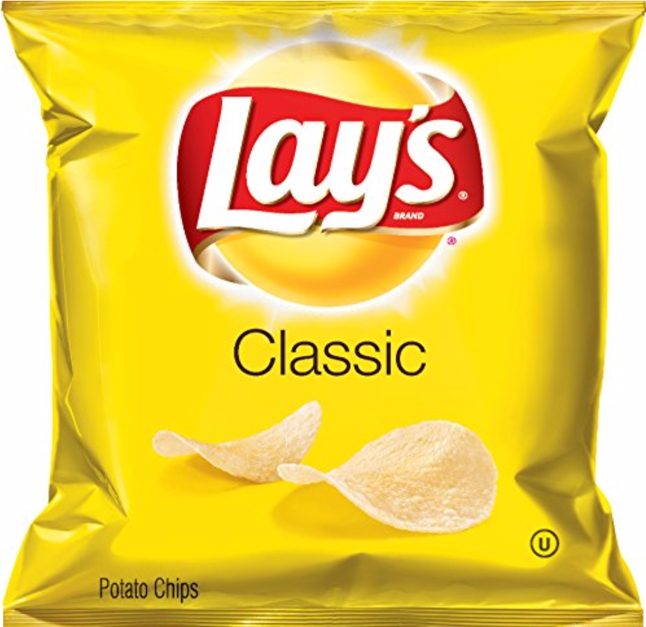 Bag Of Chips Png - Lays Potato Chips (1200x900), Png Download