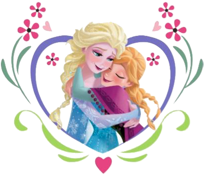 Frozen Elsa And Anna Clipart - Png Frozen Elsa Anna (422x363), Png Download