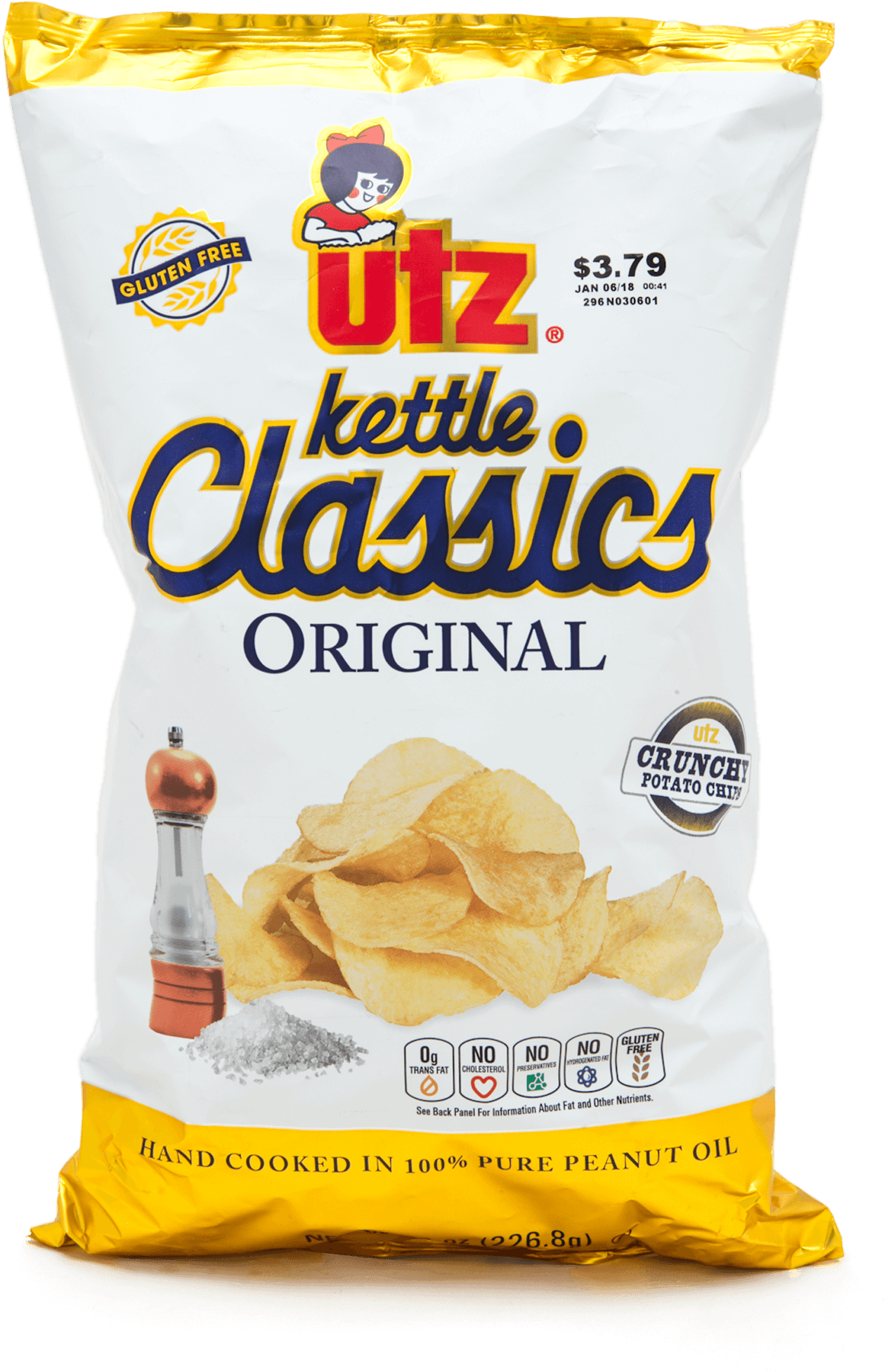 Download Utz Classic Potato Chips Transparent PNG Download SeekPNG