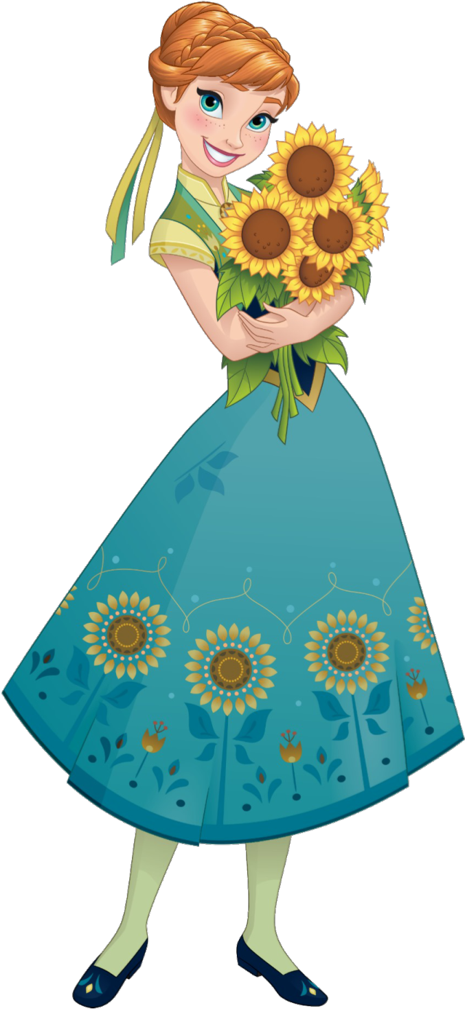 Elsa Frozen Fever Png - Anna Frozen Fever (1280x1492), Png Download