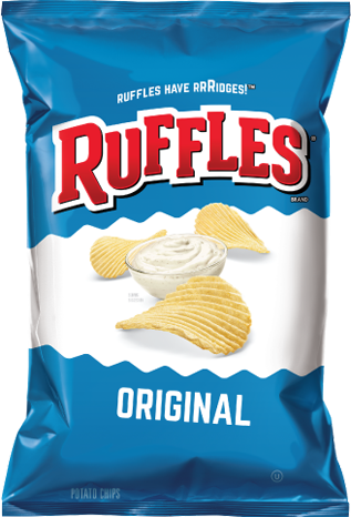 Ruffles Potato Chips (317x466), Png Download