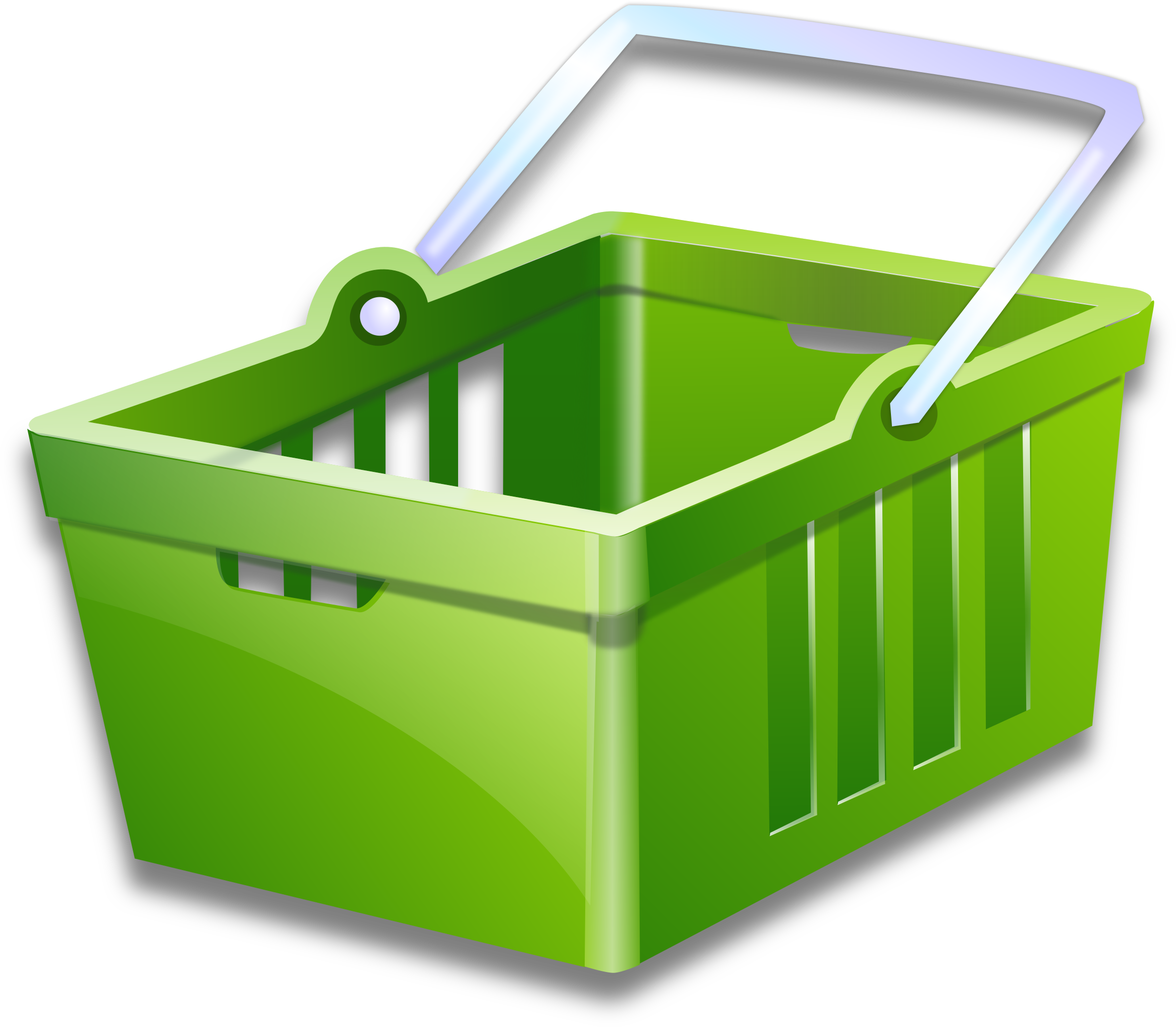 Shopping Cart Png - Shopping Basket Clipart (2400x2133), Png Download