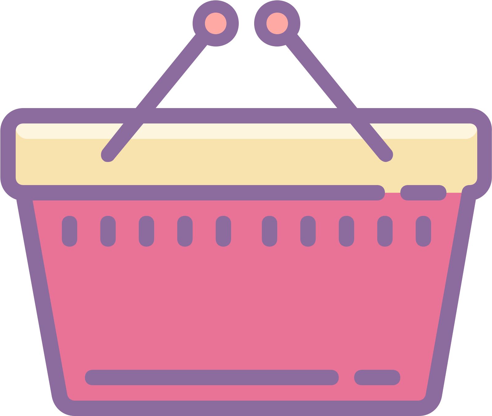 Shopping Basket Icon - Icon (1600x1600), Png Download