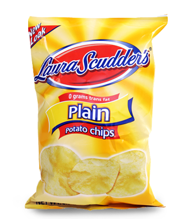 Product Gallery Image - Laura Scudders Original Potato Chips - 5 Oz (435x472), Png Download