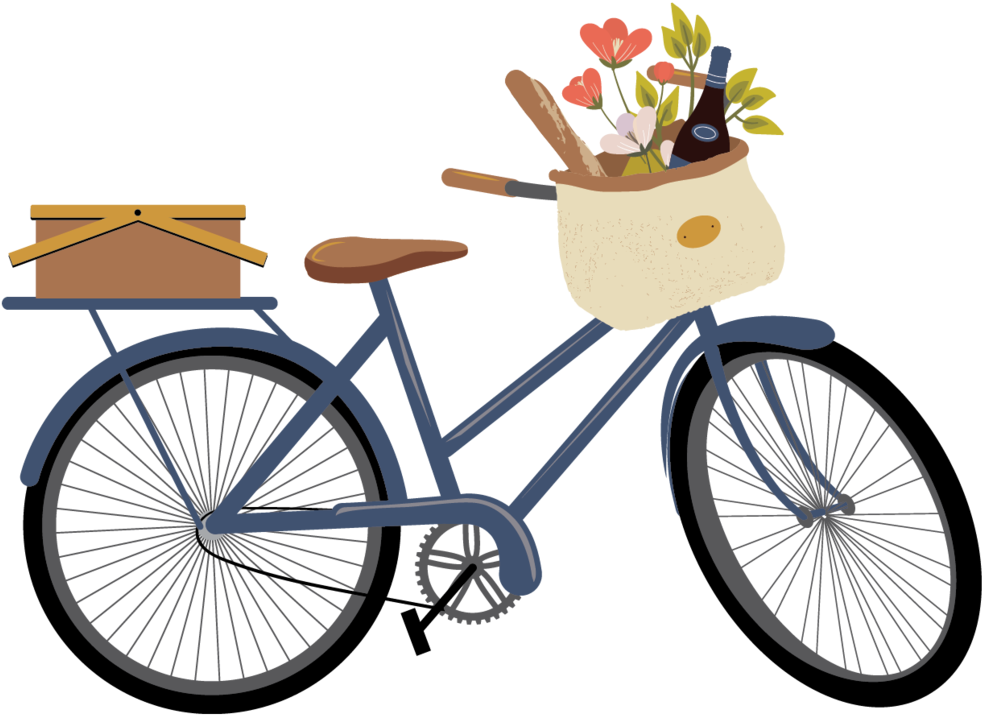 Bicycle Basket Png - Merida Big Nine 100 Black Green (1000x732), Png Download