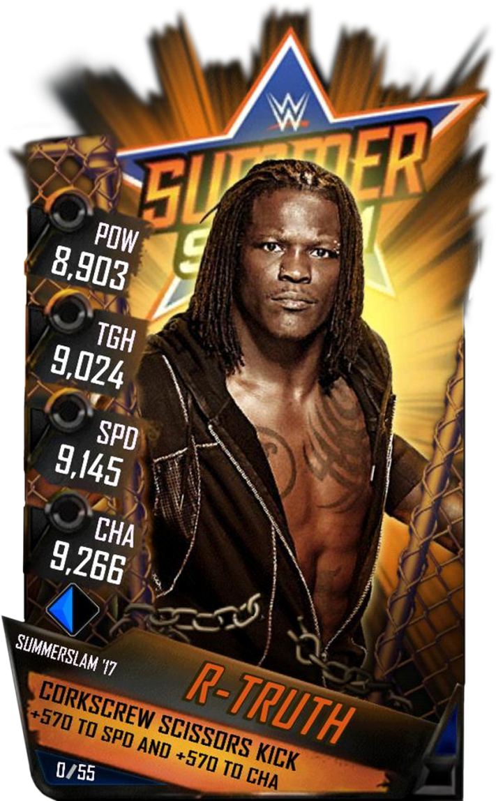 Wwe Supercard Summerslam 17 Cards (733x1158), Png Download