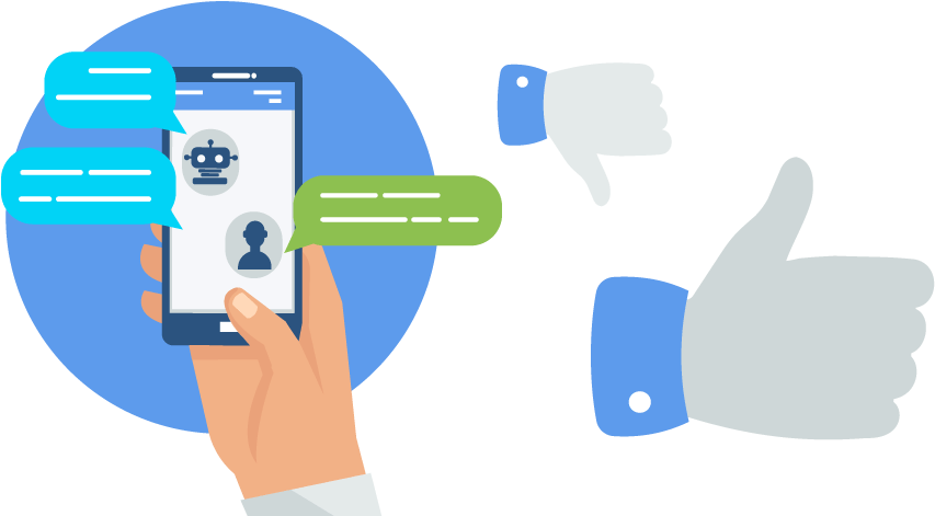 Facebook Messenger Bots, Good Or Bad - Facebook Messenger (1200x473), Png Download