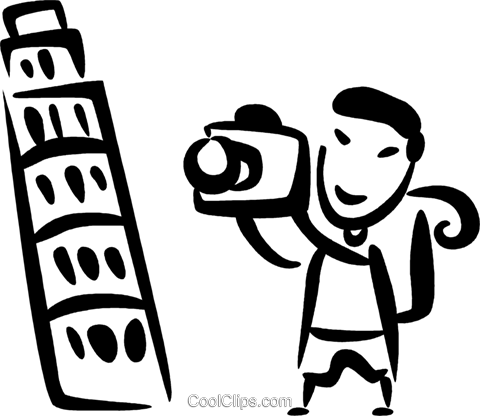 Leaning Tower Of Pisa Royalty Free Vector Clip Art - Leaning Tower Of Pisa (480x416), Png Download