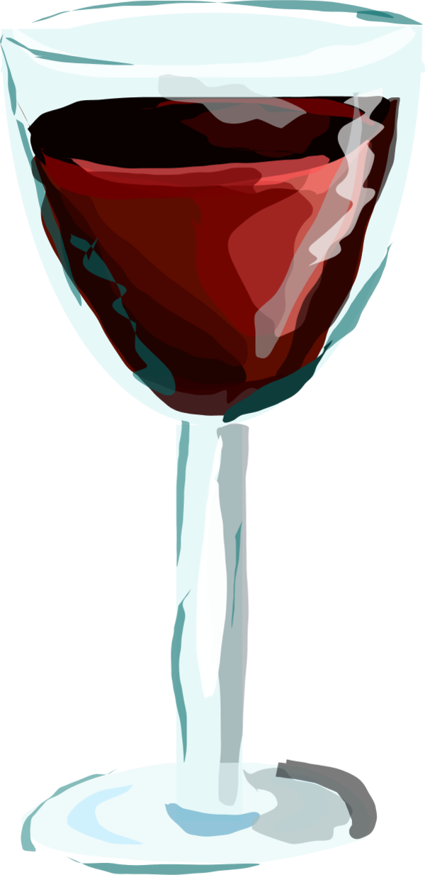 Wine Glass Clip Art (288x589), Png Download
