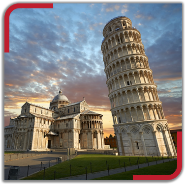 Leaning Tower Of Pisa - Piazza Dei Miracoli (400x400), Png Download