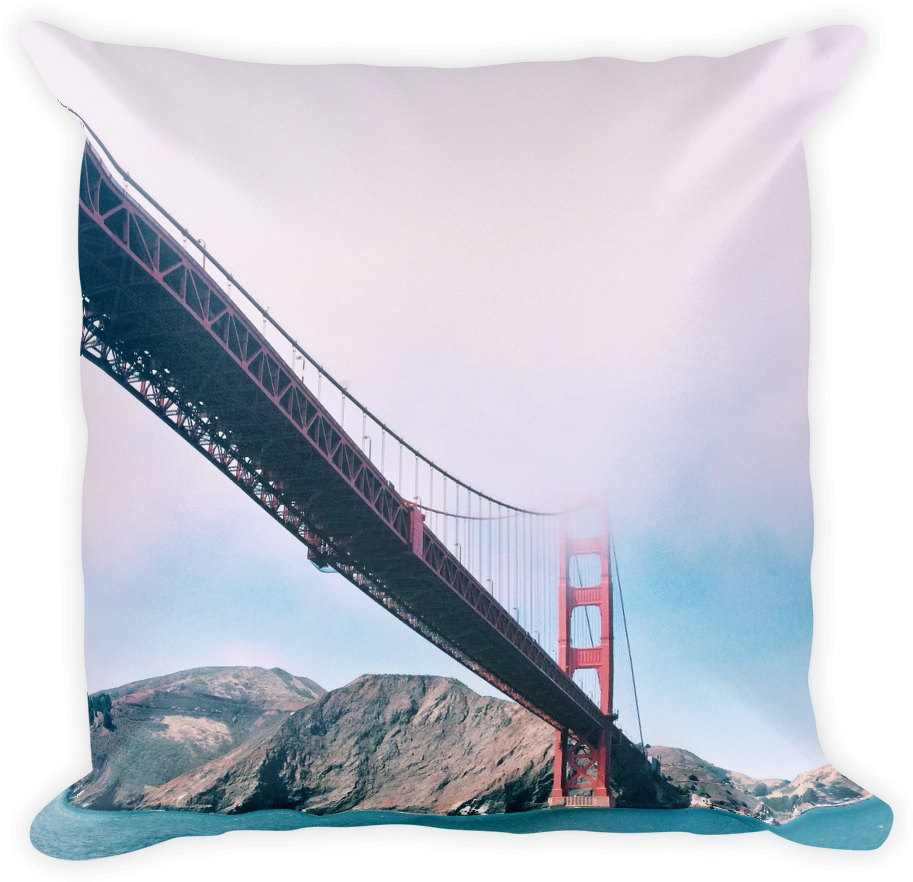 Golden Gate Bridge (1000x895), Png Download