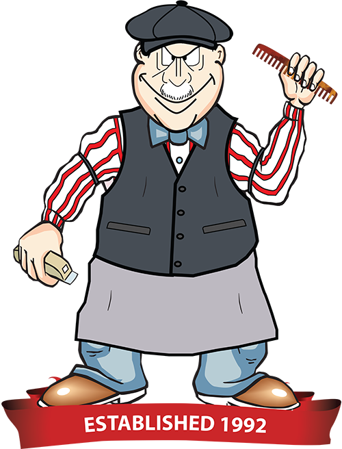 First Hair Cut Certificate - Barber Png Cartoon (500x656), Png Download