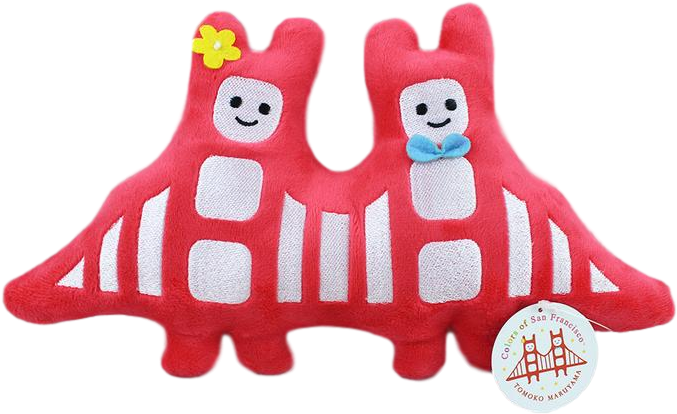 Golden Gate Bridge Plush Toy - Golden Gate Bridge (750x515), Png Download