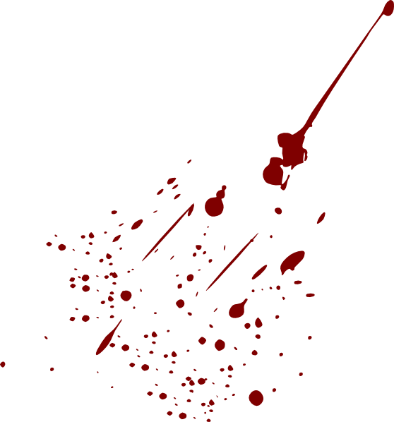 Clip Art At Clker Com Vector Online - Green Paint Splatter Png (558x598), Png Download
