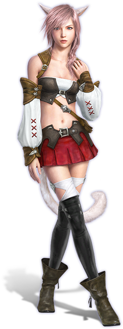 In Final Fantasy - Final Fantasy Xiii 13 Lightning Cosplay Costume (497x685), Png Download