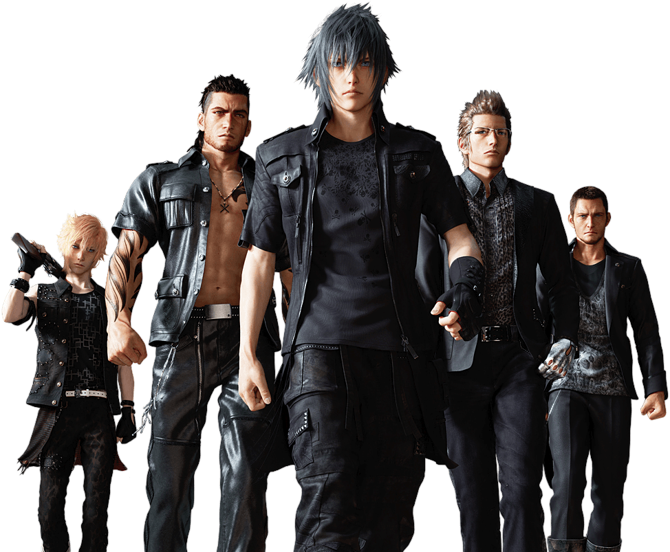 Final Fantasy Xv Gang Ffxv - Final Fantasy Xv Png (974x803), Png Download