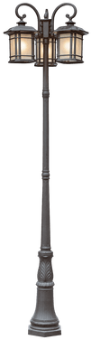 Lantern Pole - Light Pole Png (400x400), Png Download