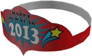 2013 New Year's Crown - Roblox (420x420), Png Download
