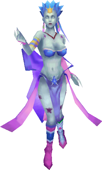 Shiva Final Fantasy - Final Fantasy (328x544), Png Download