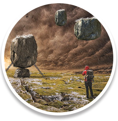 The Stigma Of Workplace Stress In A Vuca World - Docker (400x410), Png Download