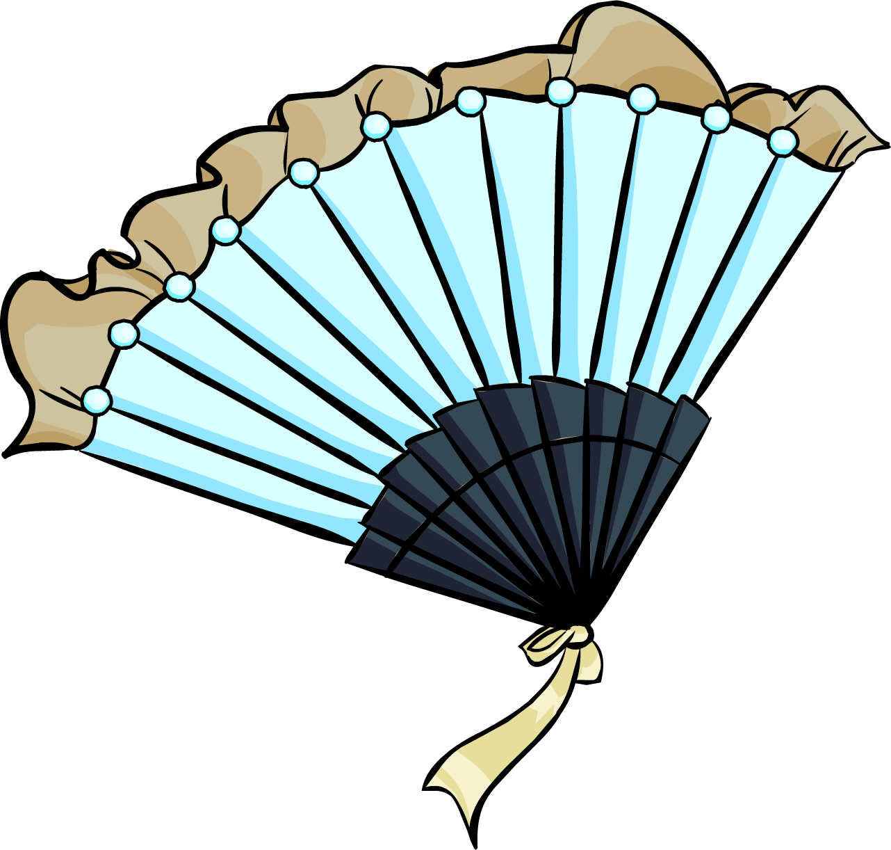 Masquerade Fan For Infobox - Wiki (1282x1222), Png Download