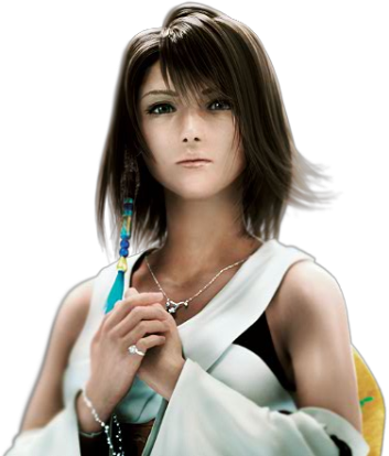 Yuna-dissidia2 - Final Fantasy Xv Yuna (353x414), Png Download