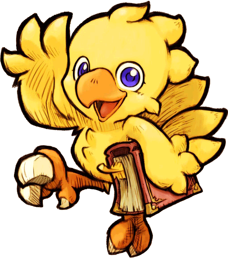Final Fantasy Chocobo Png (765x864), Png Download