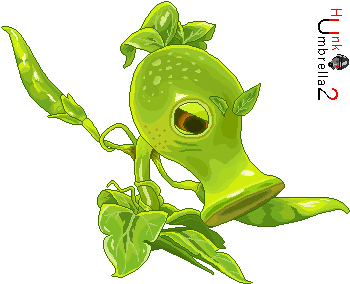 Plants Vs Zombies Garden Warfare Png - Peashooter Garden Warfare 2 (396x329), Png Download