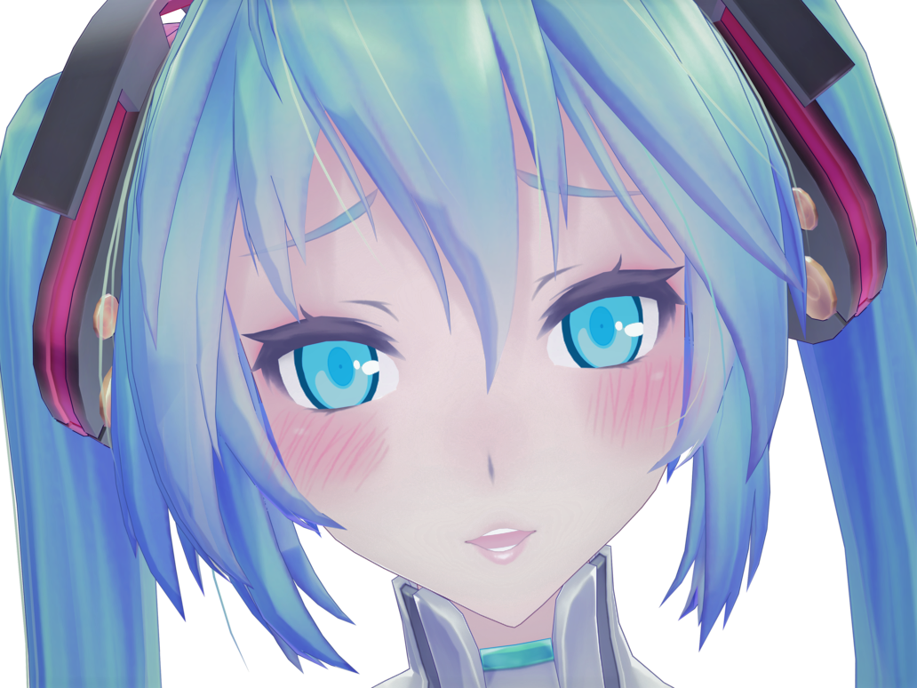 936kib, 1032x774, Hatsune Miku - Mmd Yandere Eyes (1032x774), Png Download