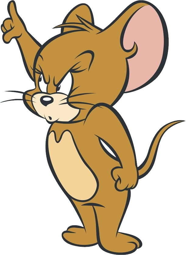 Free Png Jerry - Jerry From Tom And Jerry Angry (480x656), Png Download