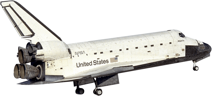 Free Png Space Shuttle Png Images Transparent - Endeavor Space Shuttle Png (850x425), Png Download