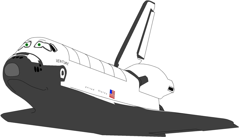 Shuttle White Background Photos - Space Shuttle No Background (1100x726), Png Download
