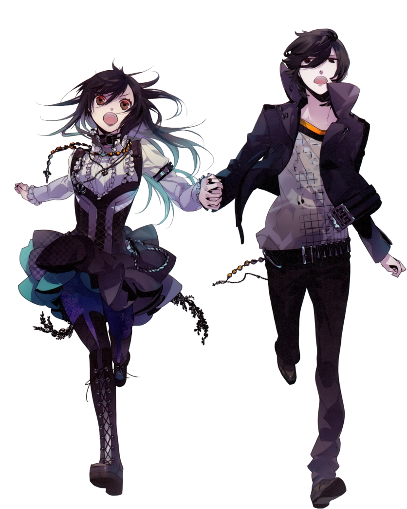 Render By Me Free To Use Pic Be Zerochan C - Vampire Kisses Raven (900x1111), Png Download