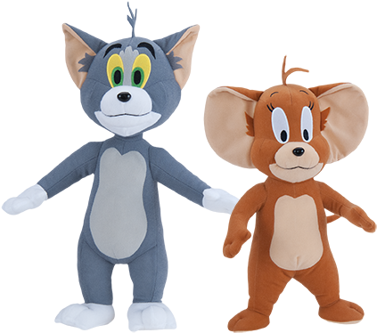 Tom And Jerry Stuffed (434x407), Png Download
